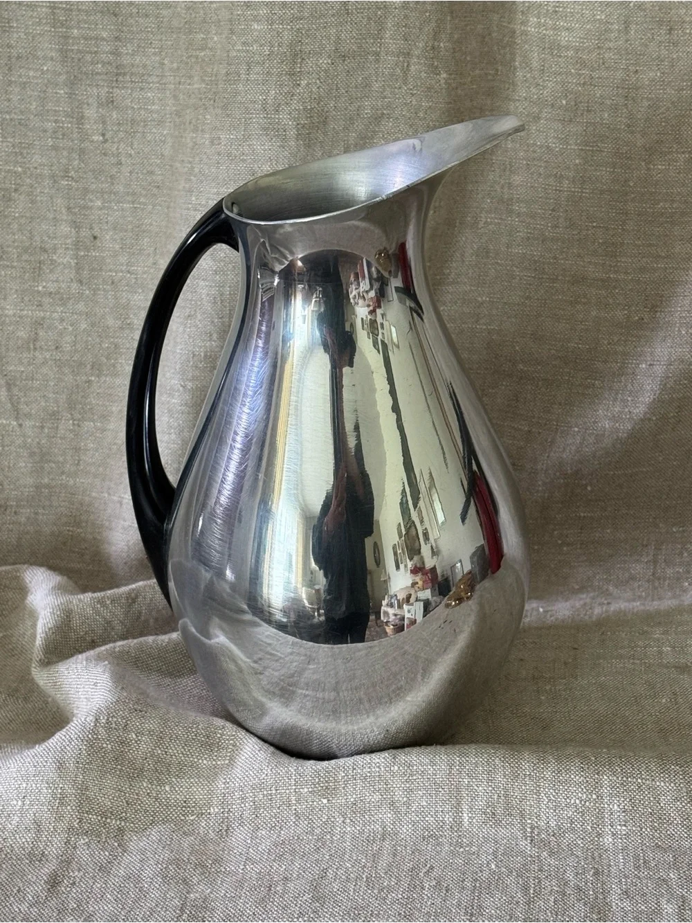Retro Mid Century Modern Puralum Portugal Water Pitcher